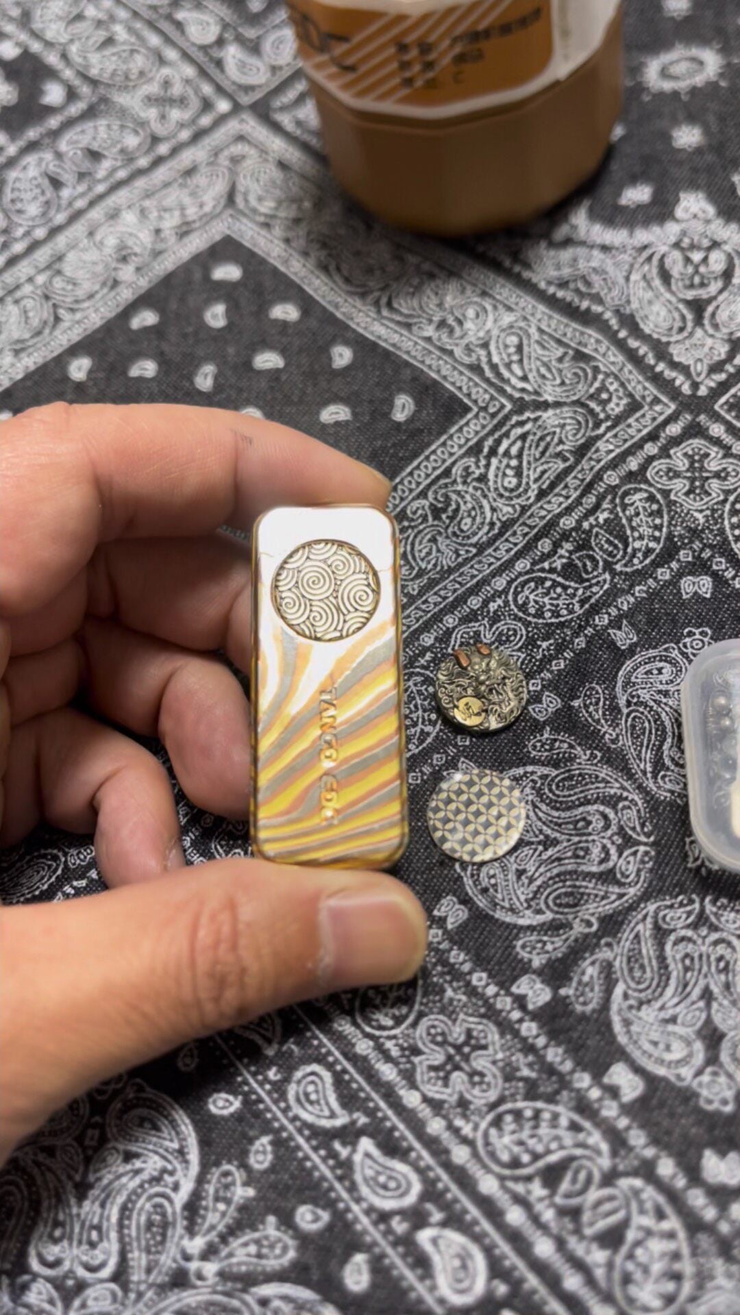 Sugar Cube Mokume