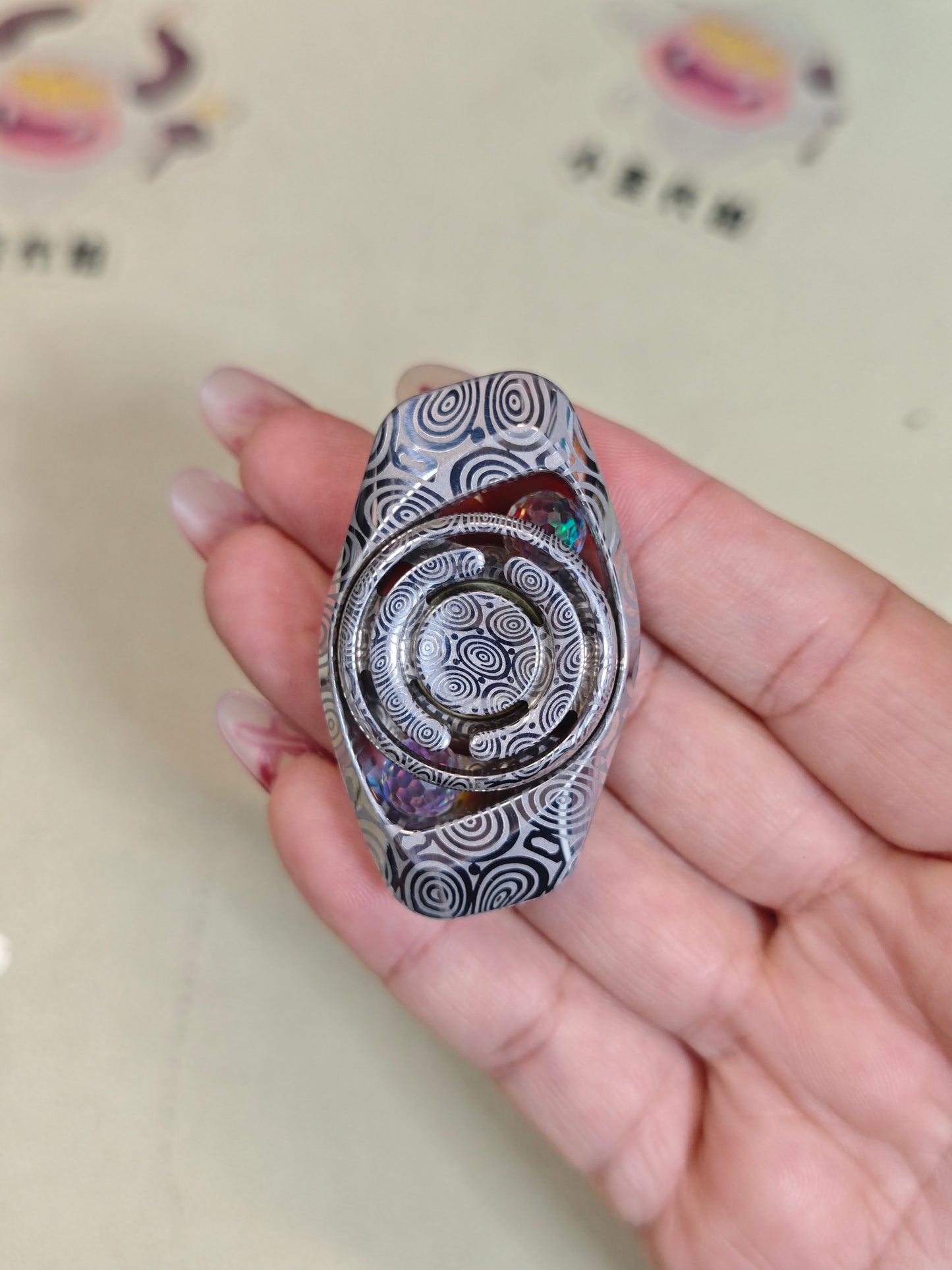 Mirror Eye Damasteel
