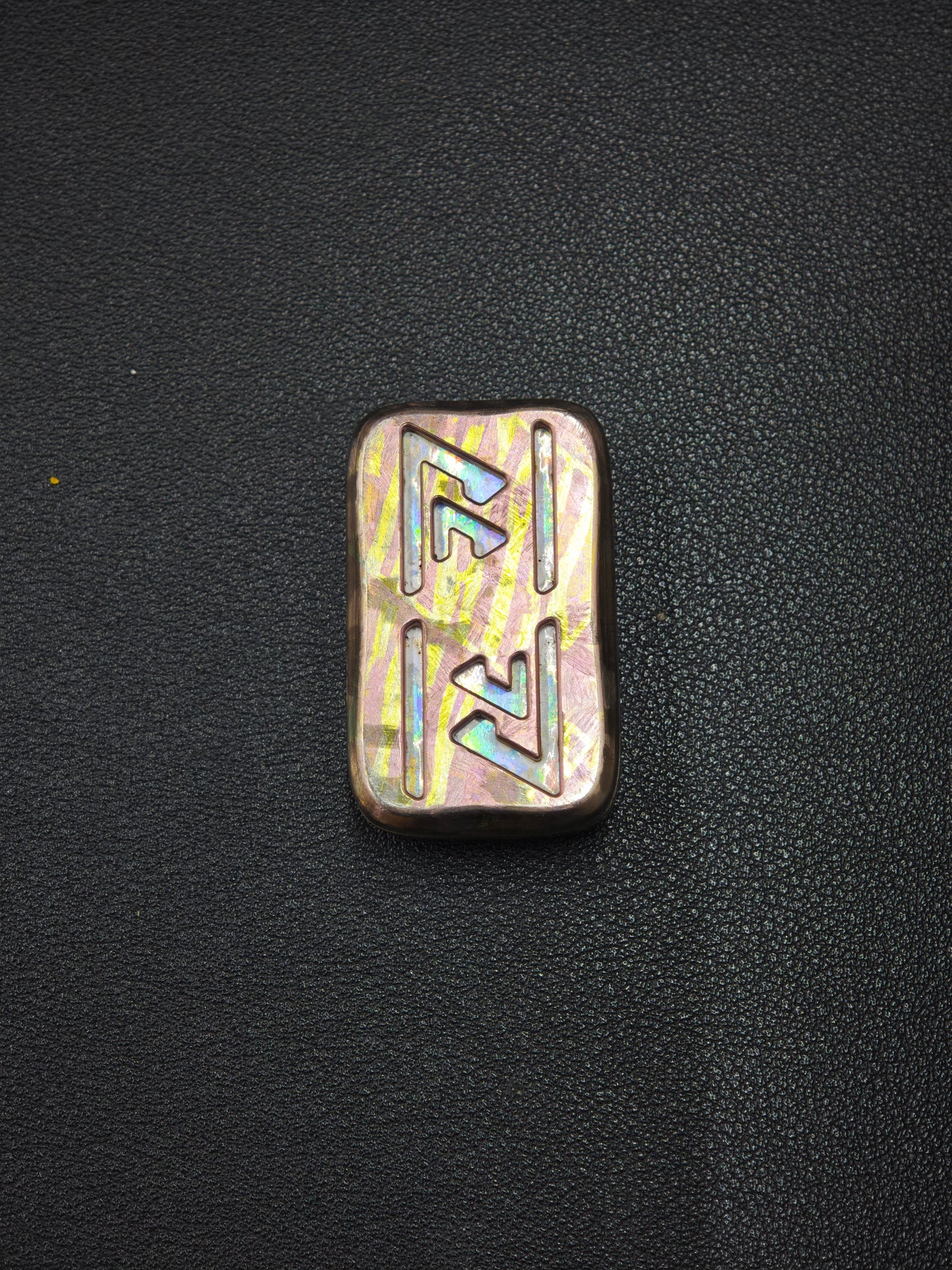 Boundary Mountain Crystallized Titanium