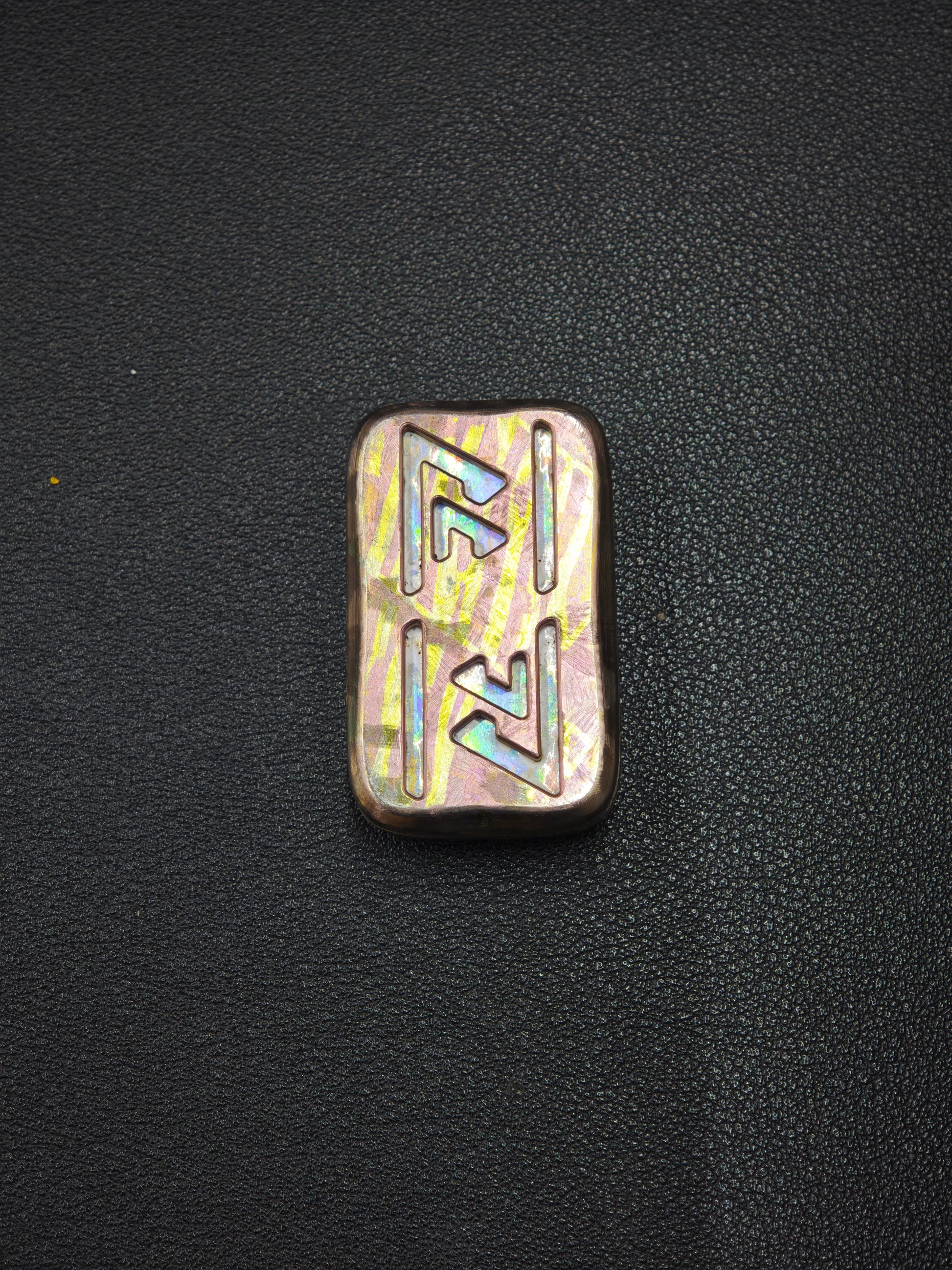 Boundary Mountain Crystallized Titanium