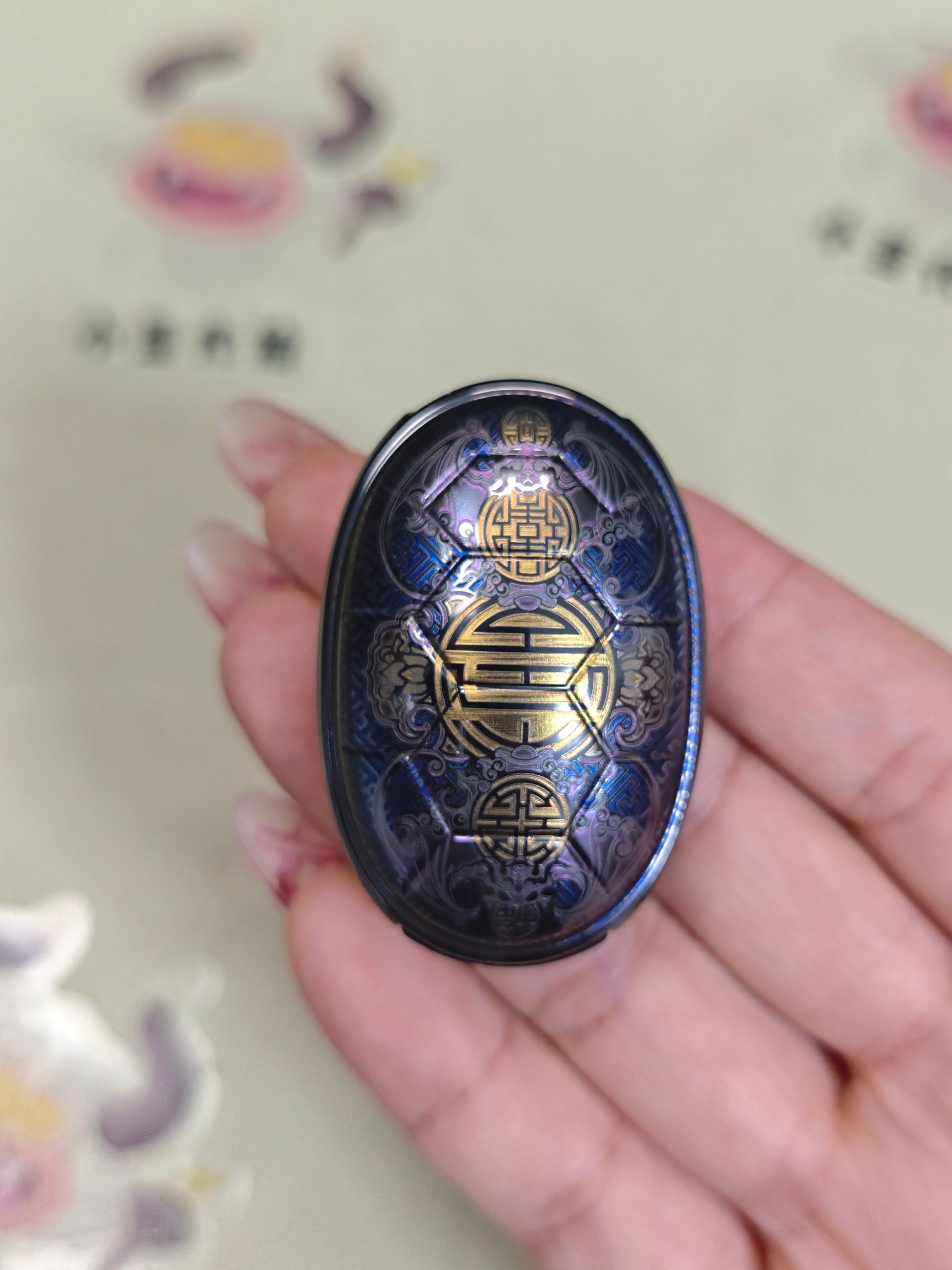 New Year Fortune Pendant Zirconium