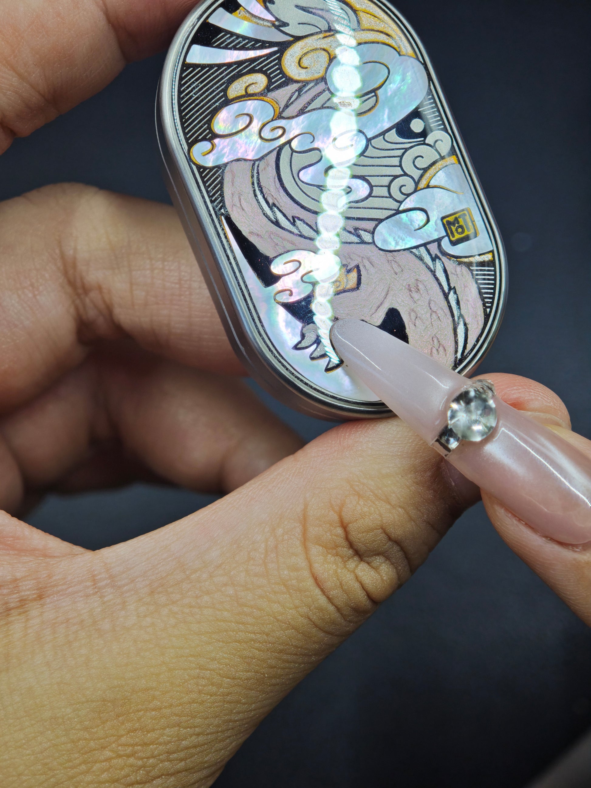 Couture Dragon Rhythm Titanium Resin-Sealed