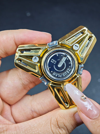 God of Time Stainless Steel Gold Plated