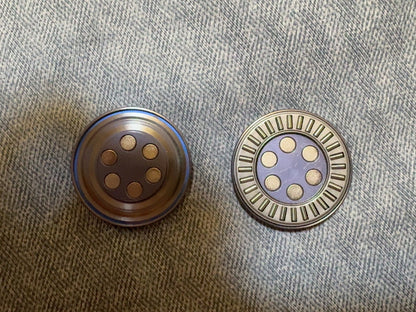 Genex haptic coin Titanium