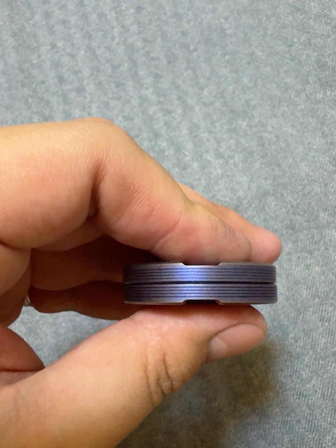 Genex haptic coin Titanium