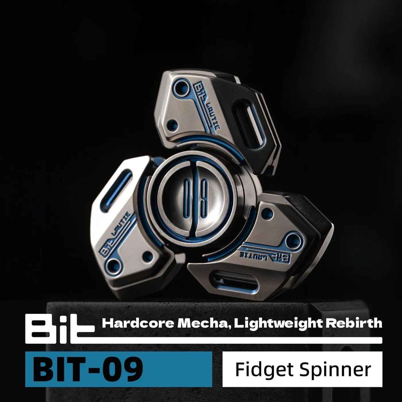 LAUTIE Bit-09-Ti Fidget Spinner โ TRB Creation