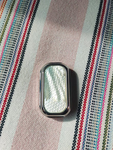 Slider-Feeling White Butterfly Stainless Steel