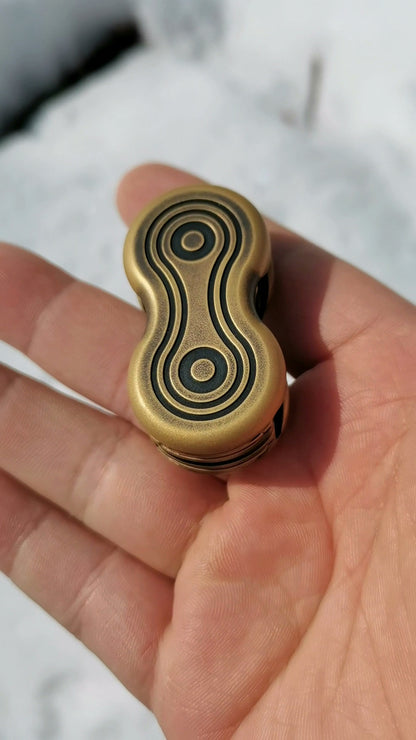 Slim Waist Slider Brass