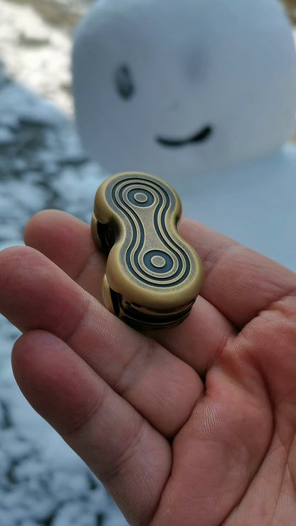 Slim Waist Slider Brass