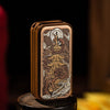 Stainless Steel+brass inlay
