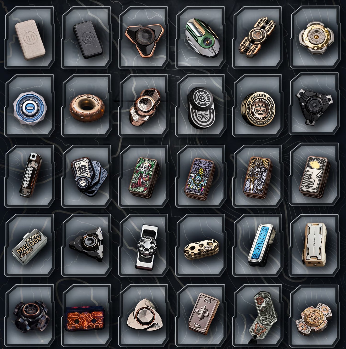 Exotic Mystery Fidget Box