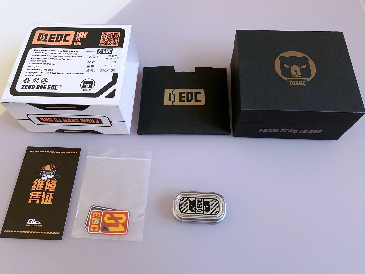 01EDC x Hogdoggins Slider + Magnetic core