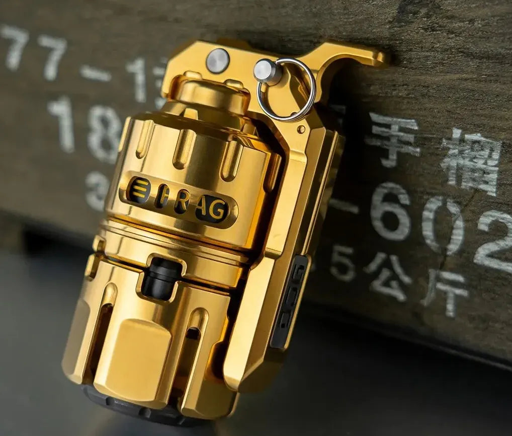 DJG Destroyer Fidget Slider Zirconium Gold Plated (Hidden version)