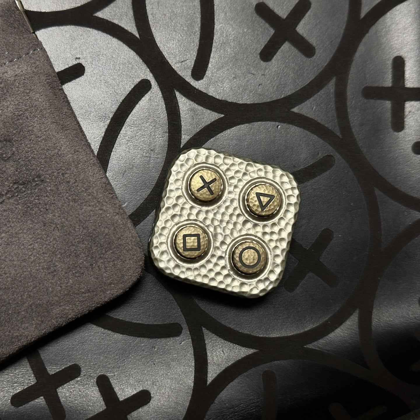 Gamer Set Cupronickel Stone Textured