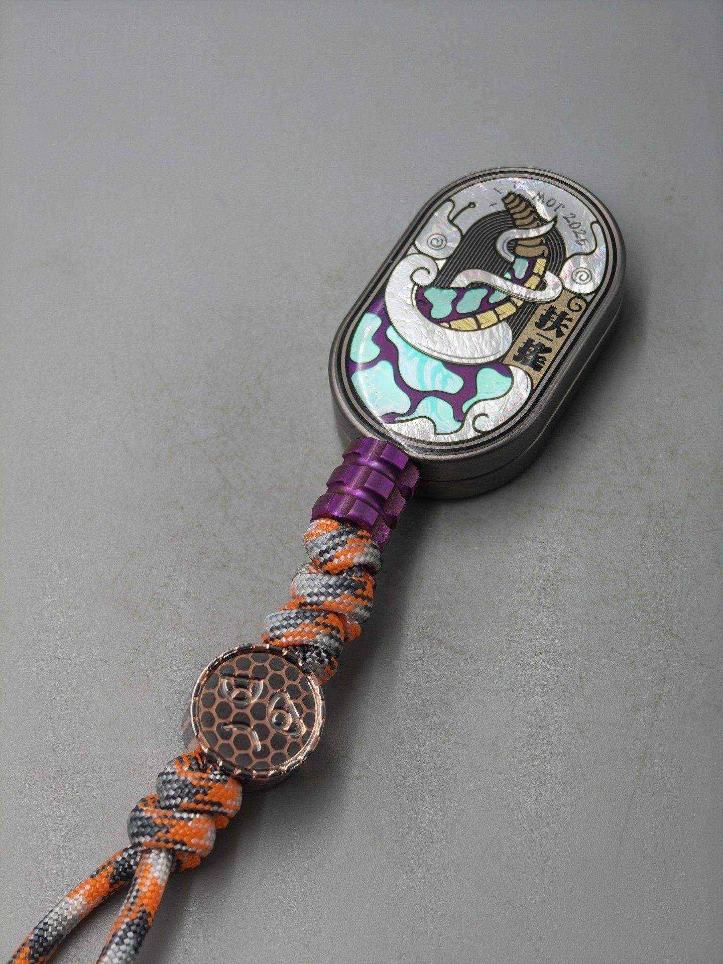 Groove Pro-Fu Yao Colored Titanium Purple + Superconductor bead