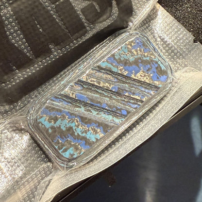 Lucky Candy Blue Carbon Damascus ( Brand new )