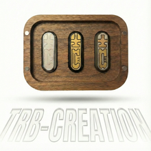 GD EDC Lucky Draw Wooden Display Case Base (Required): 3 Slots (Toys Not Included)