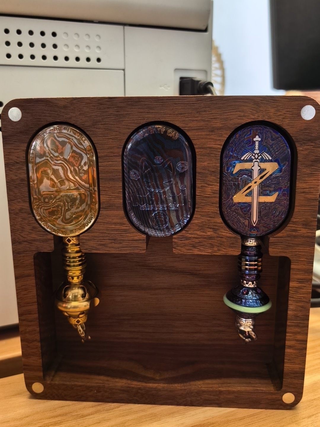 MOT Rhythm Slider Wooden Display Case