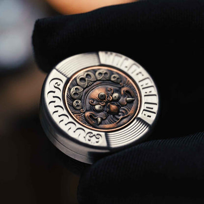 Mechanical Milk Cap 3.0 Fire Roc Stonewashed Titanium Copper Cupronickel (ships in 10days)