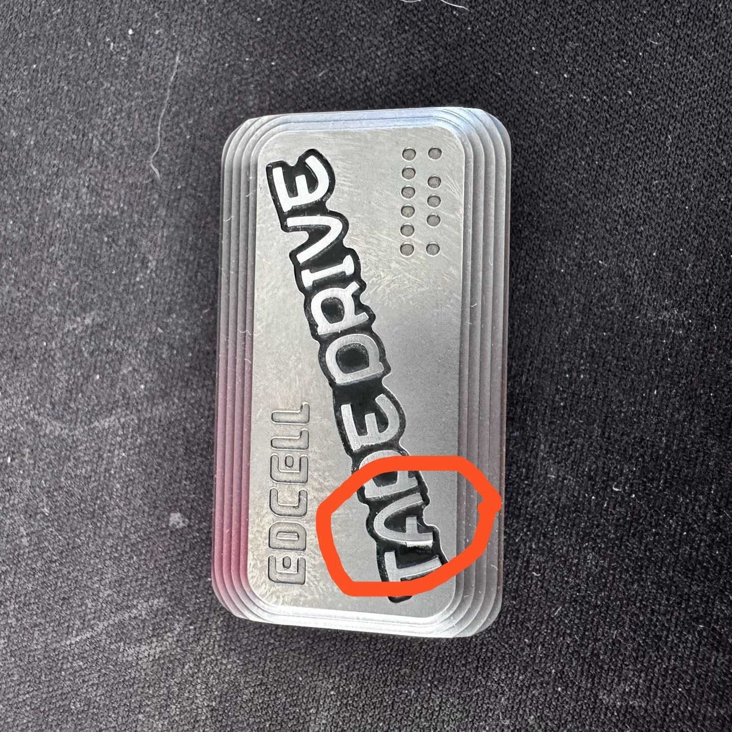 TAPE DRIVE Titanium (Hidden version)