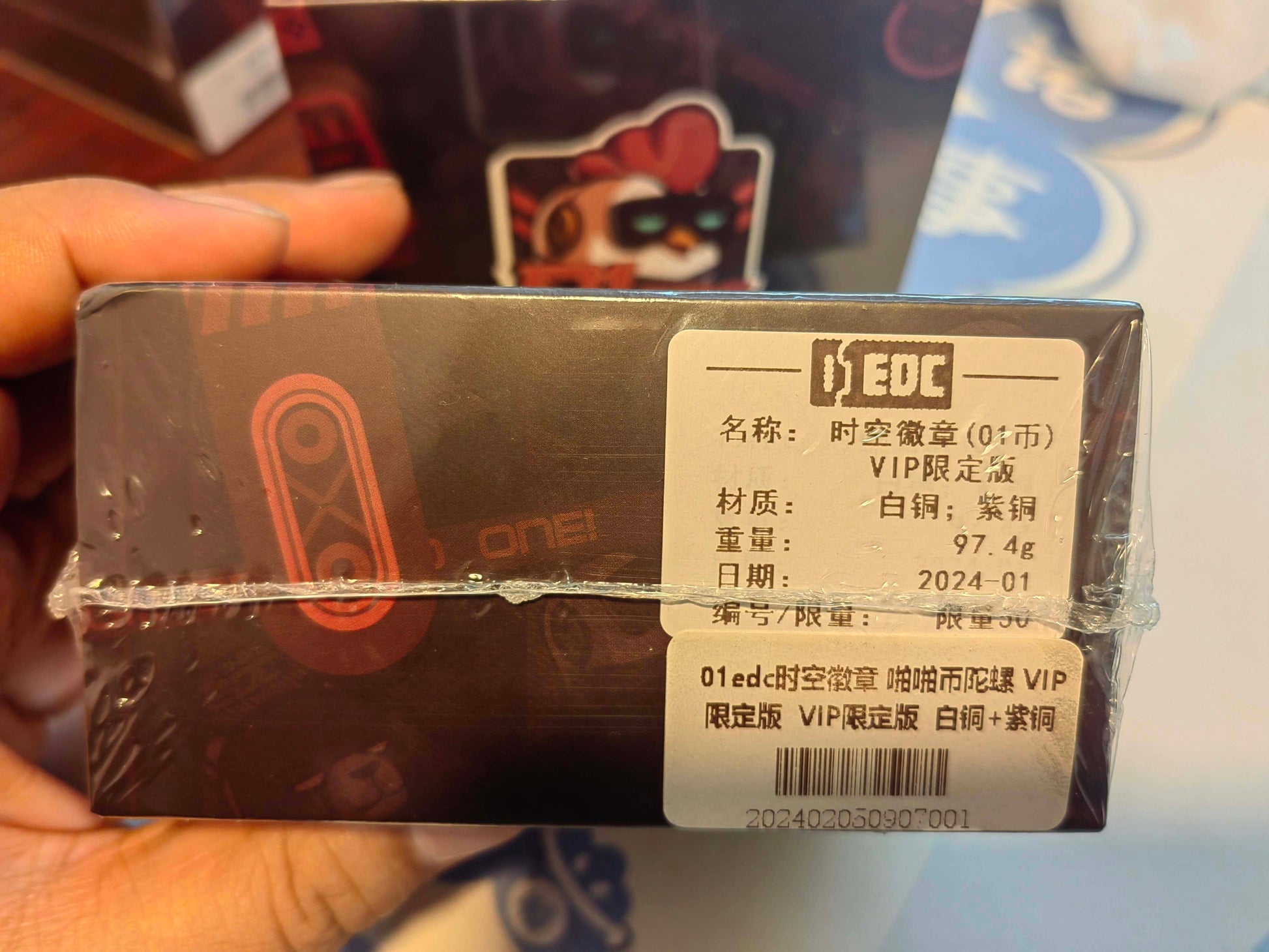Time Badge Cupronickel + Copper (Brand new VIP Limited Edition 50 off)