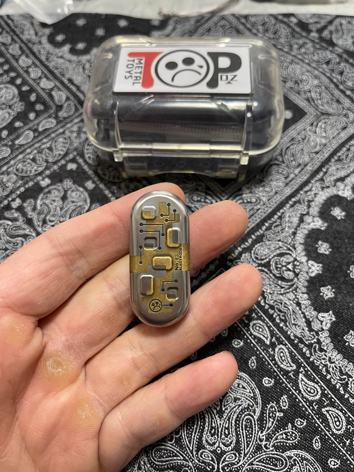 Top-B Electrode Brass