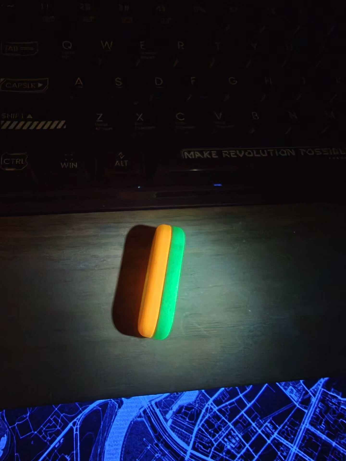 Top-B Luminous Orange + Green