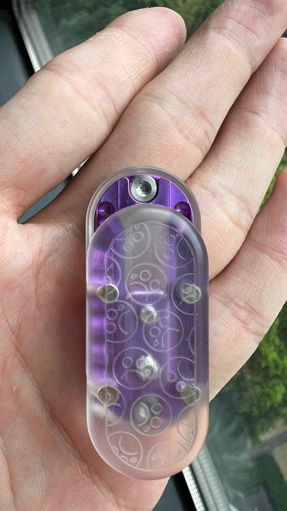 Top-B PC Purple + Ti plate