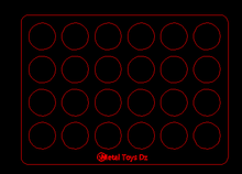 DZ Top-C Wooden Display Case