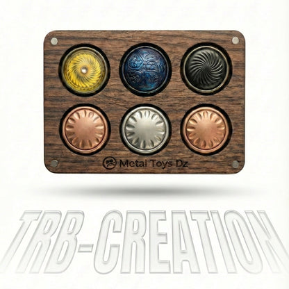 DZ Top-C Wooden Display Case Base (Required): 6 Slots (Toys Not Included)