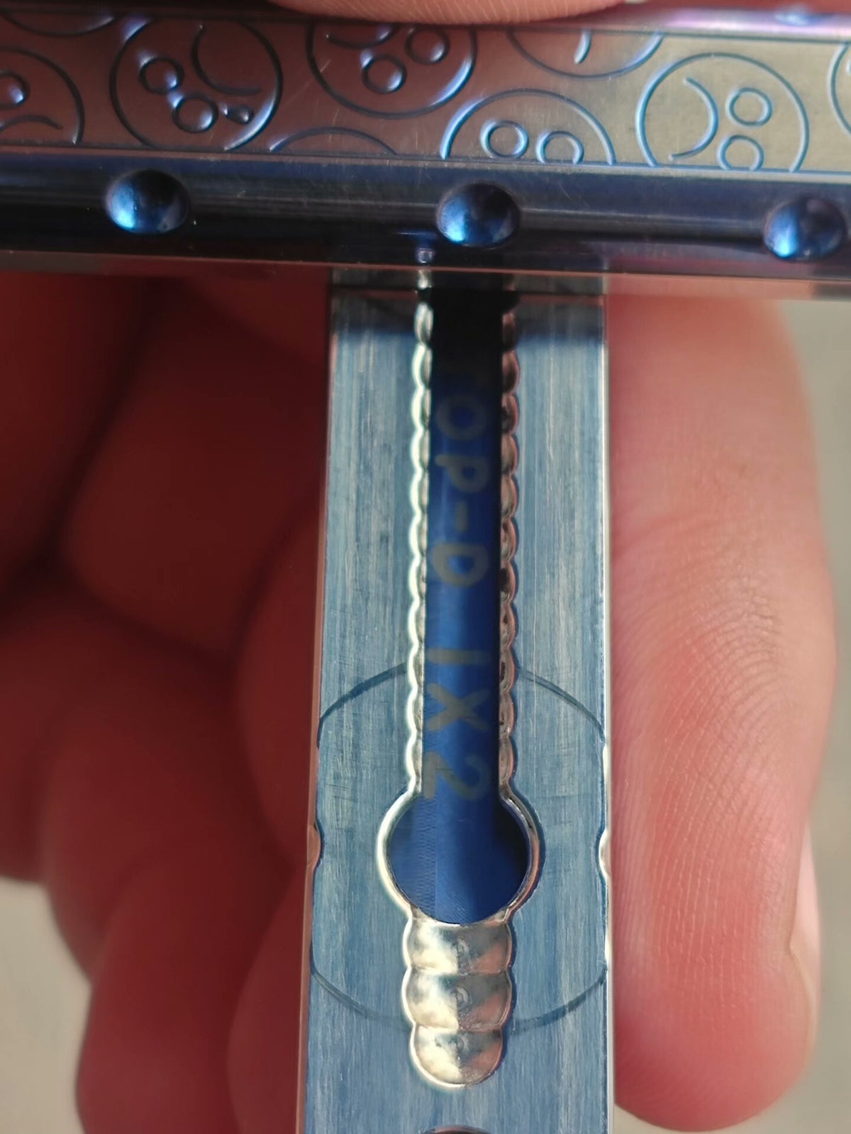Top-D Titanium Blue