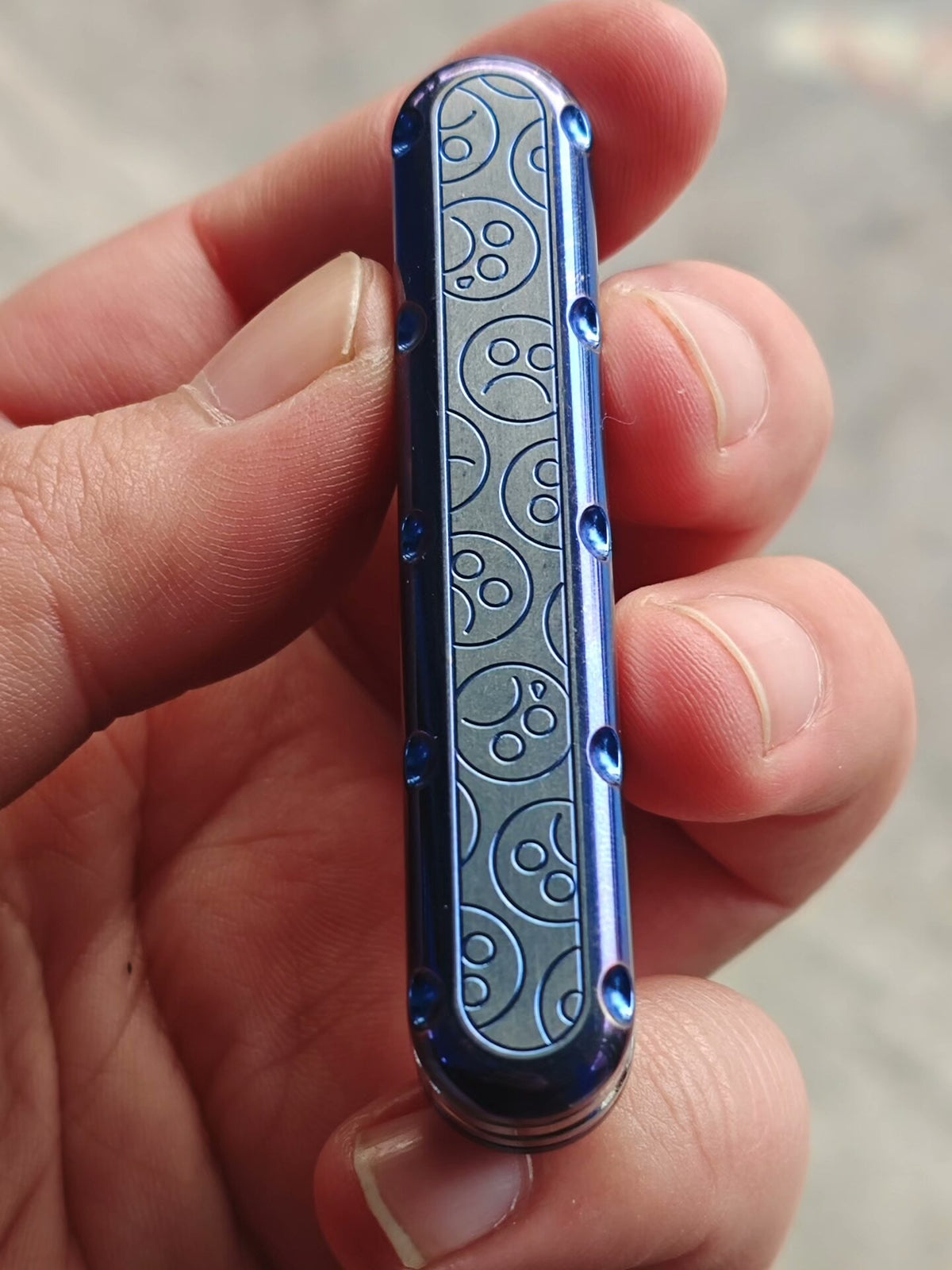 Top-D Titanium Blue
