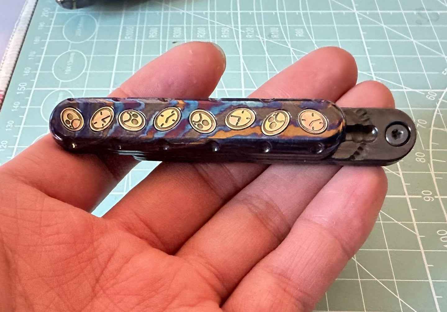 Top-D Zircuti + Mokume