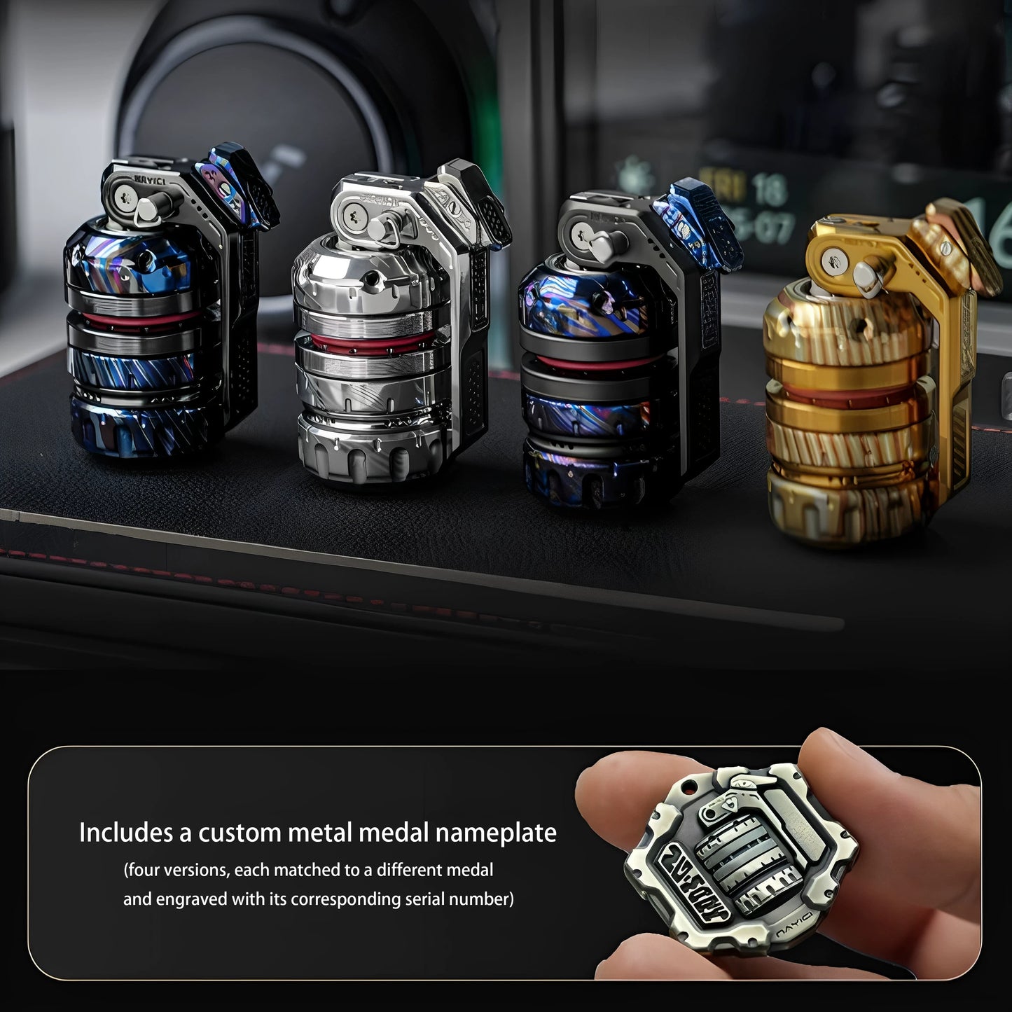 Demoman Limited Edition Set (includes display stand)