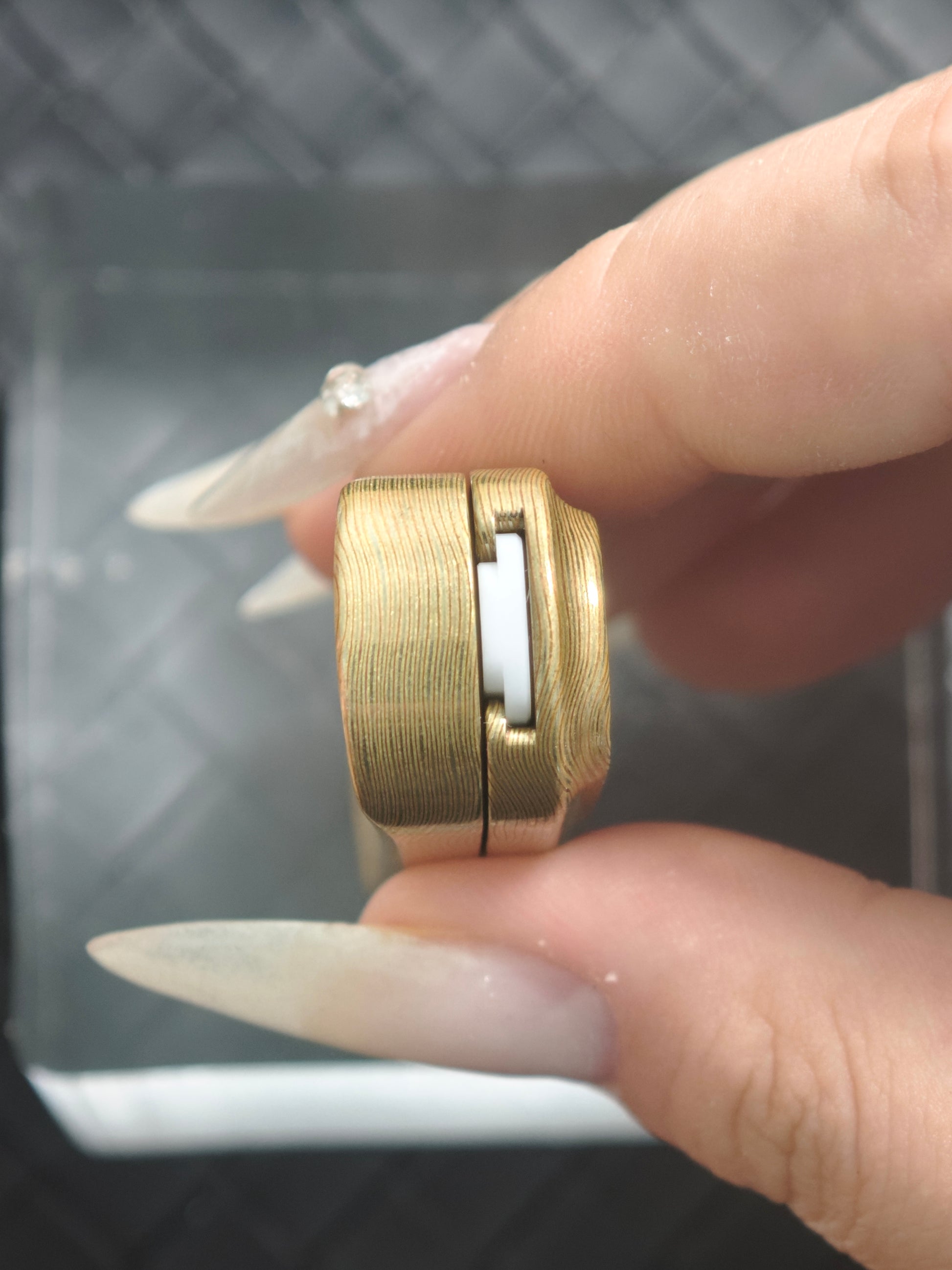 Slider Mokume Copper