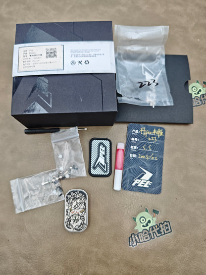 Flipoo Stainless Steel Engraved