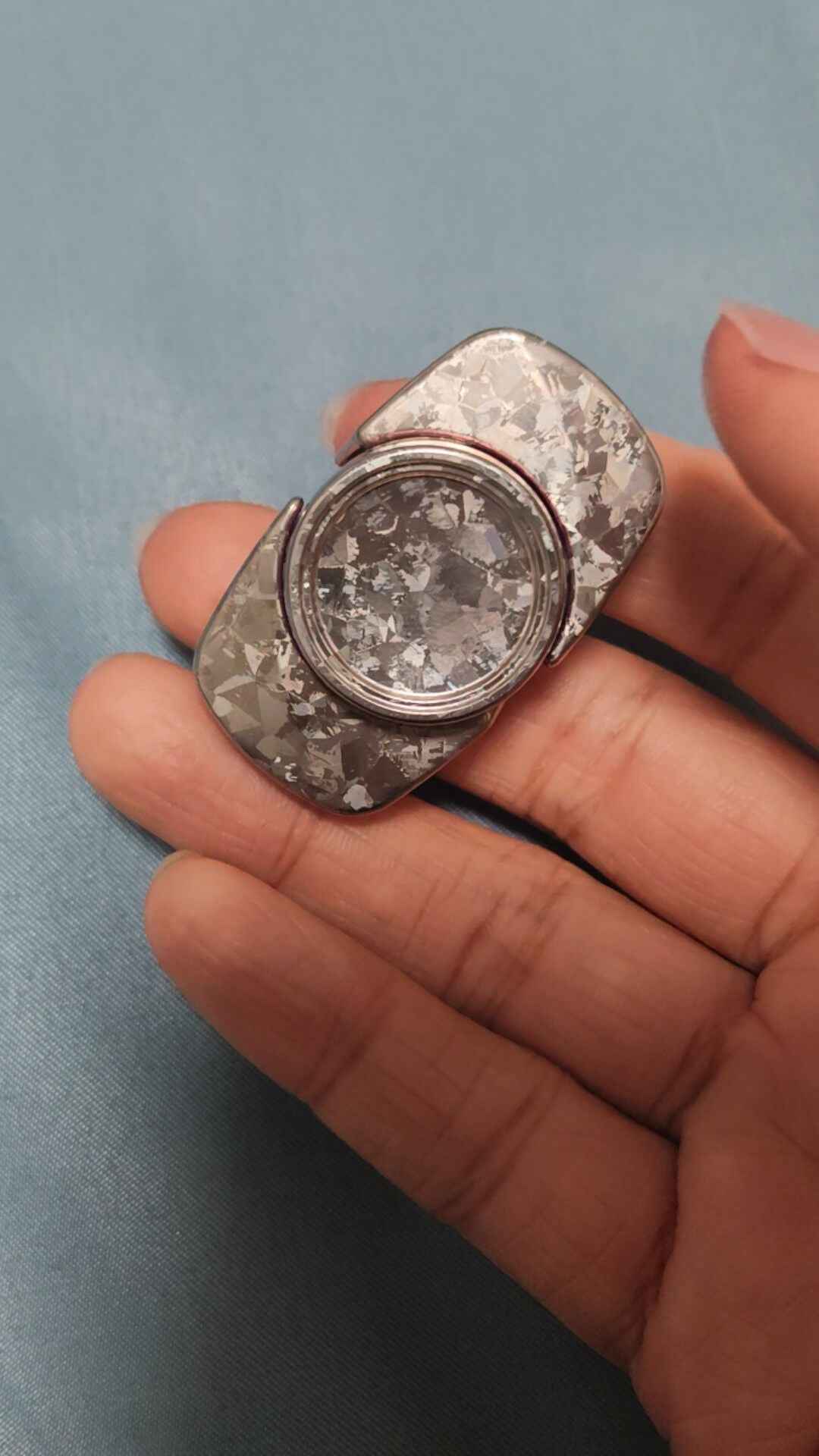 Premium Exquisite Cloud Crystallized Titanium