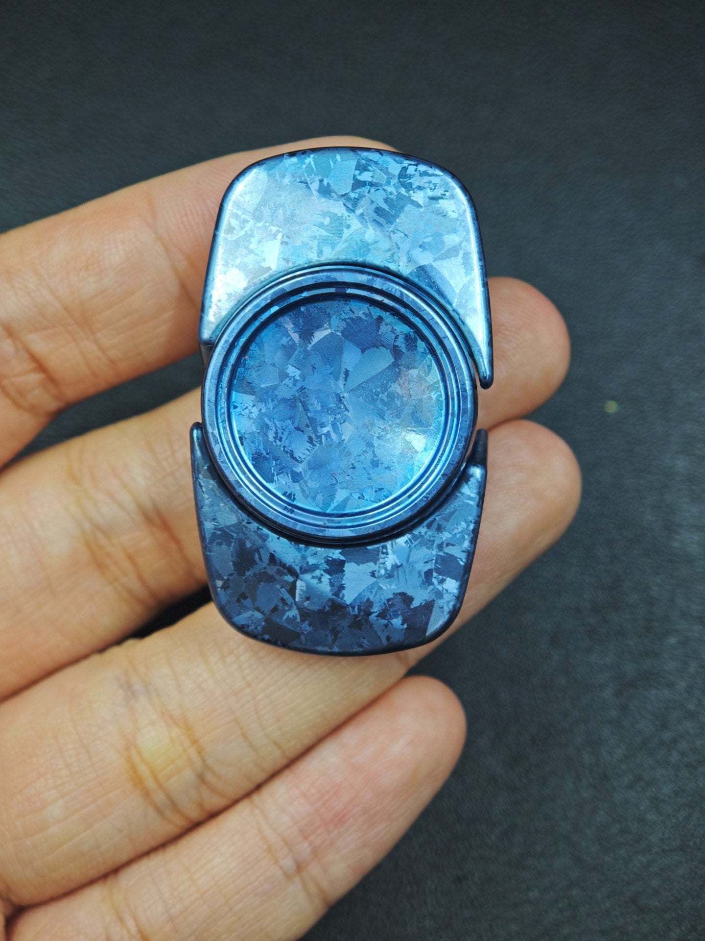 Premium Exquisite Cloud Crystallized Titanium