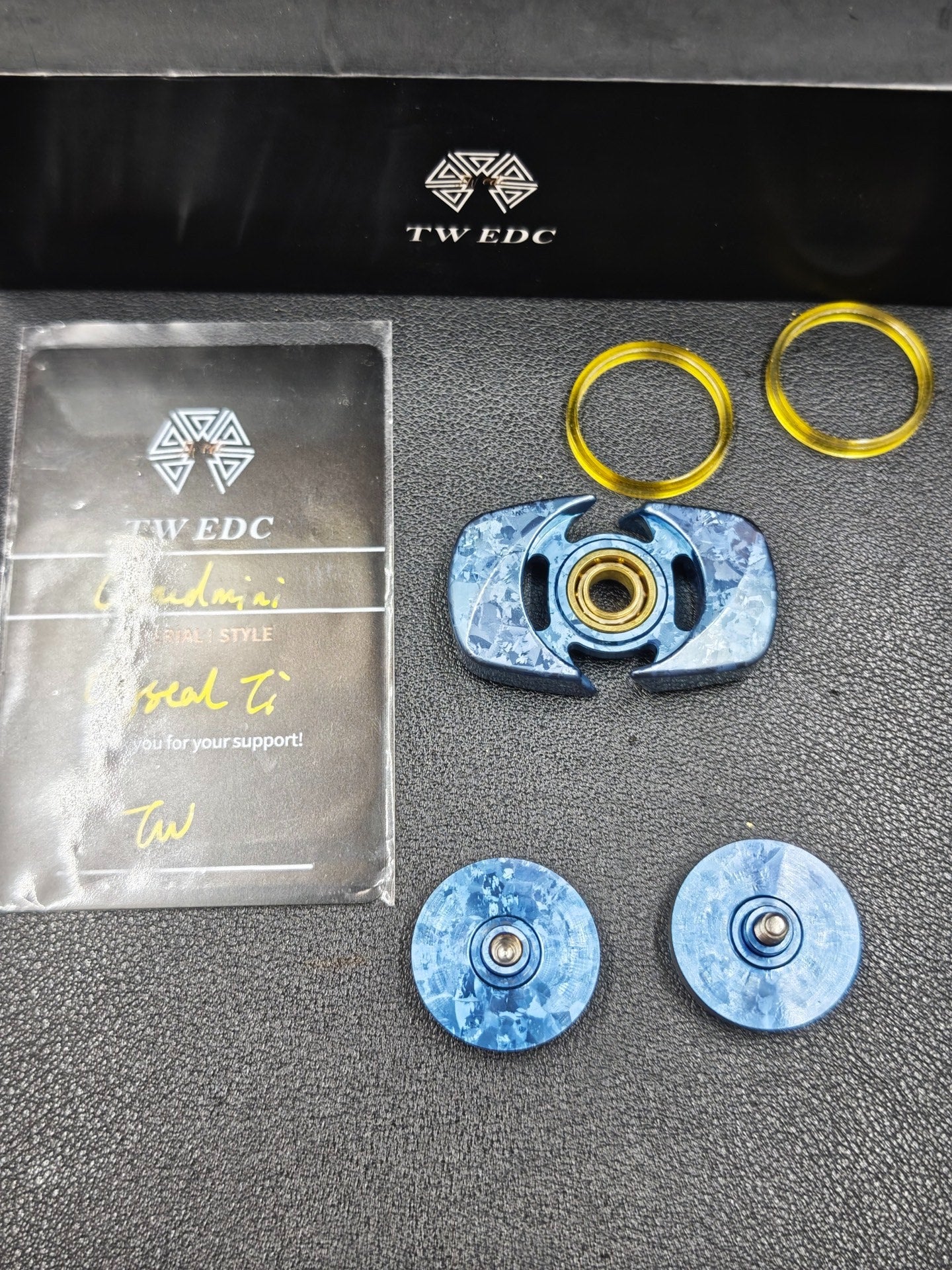 Premium Exquisite Cloud Crystallized Titanium