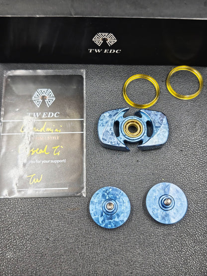Premium Exquisite Cloud Crystallized Titanium