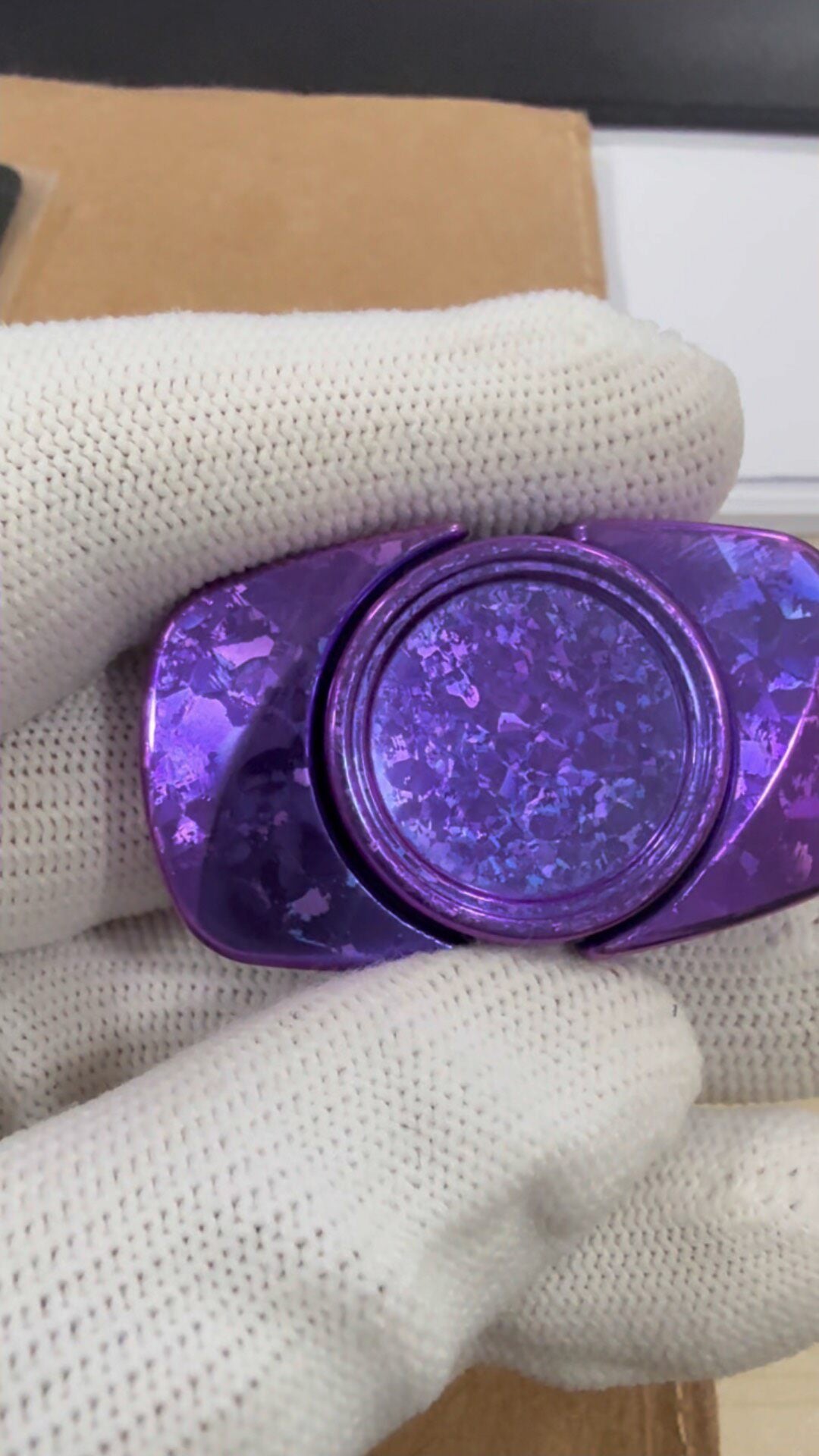 Premium Exquisite Cloud Crystallized Titanium