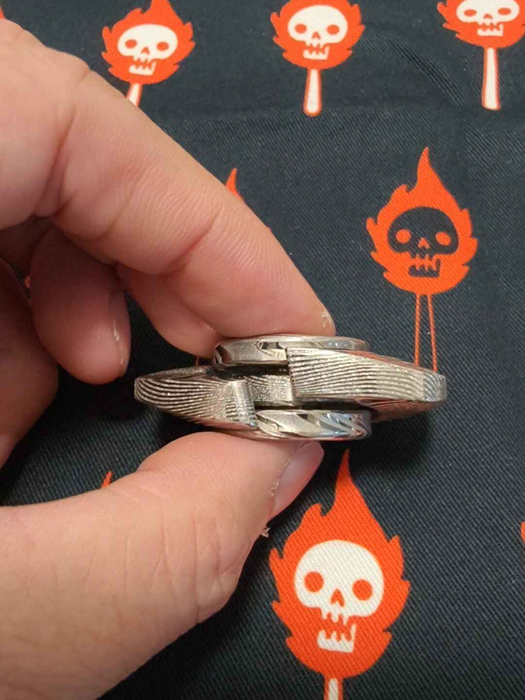 Special Material Cloud Pivot Damasteel