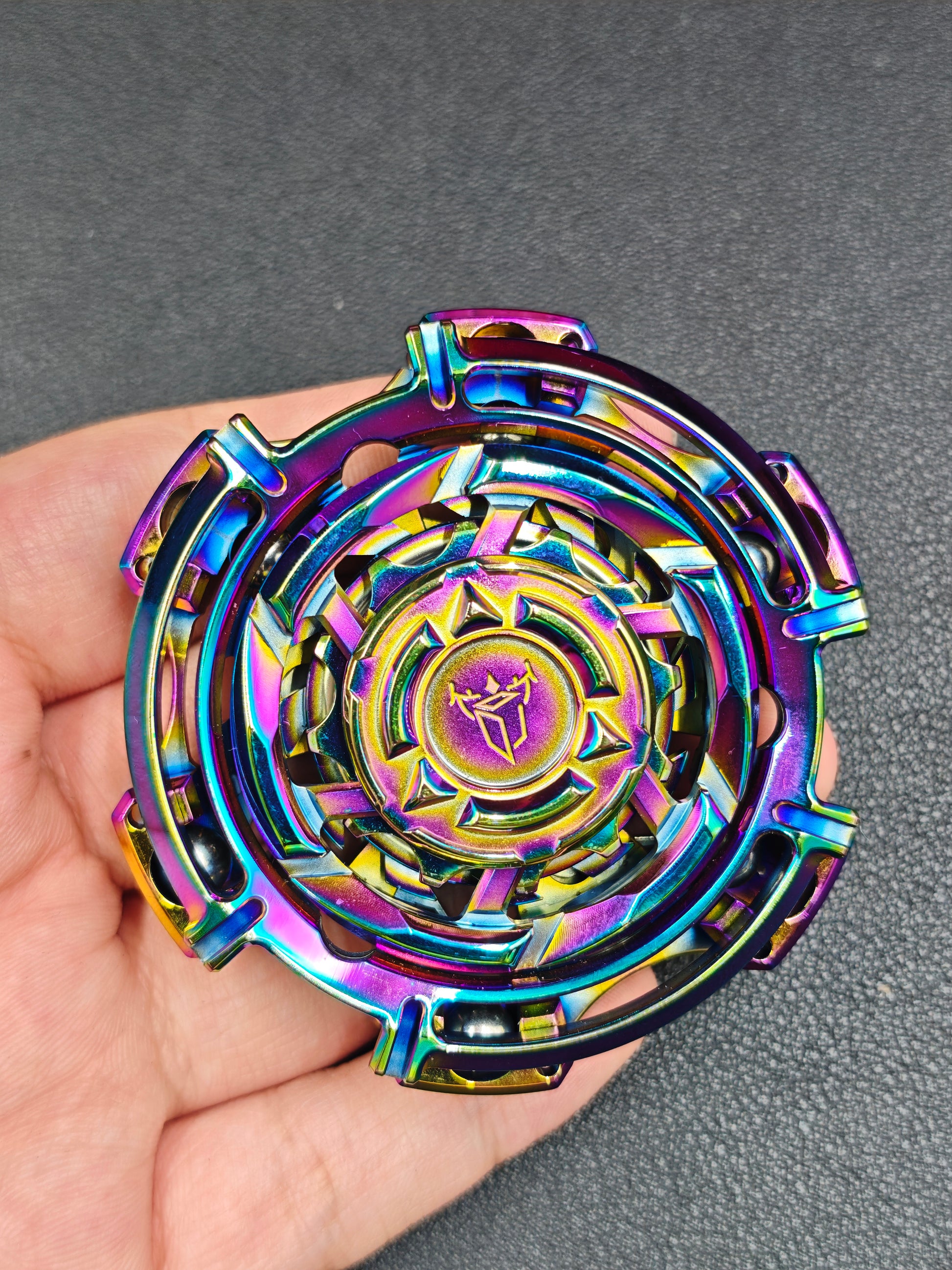 Mystic Ring Stainless Steel Color-Anodized