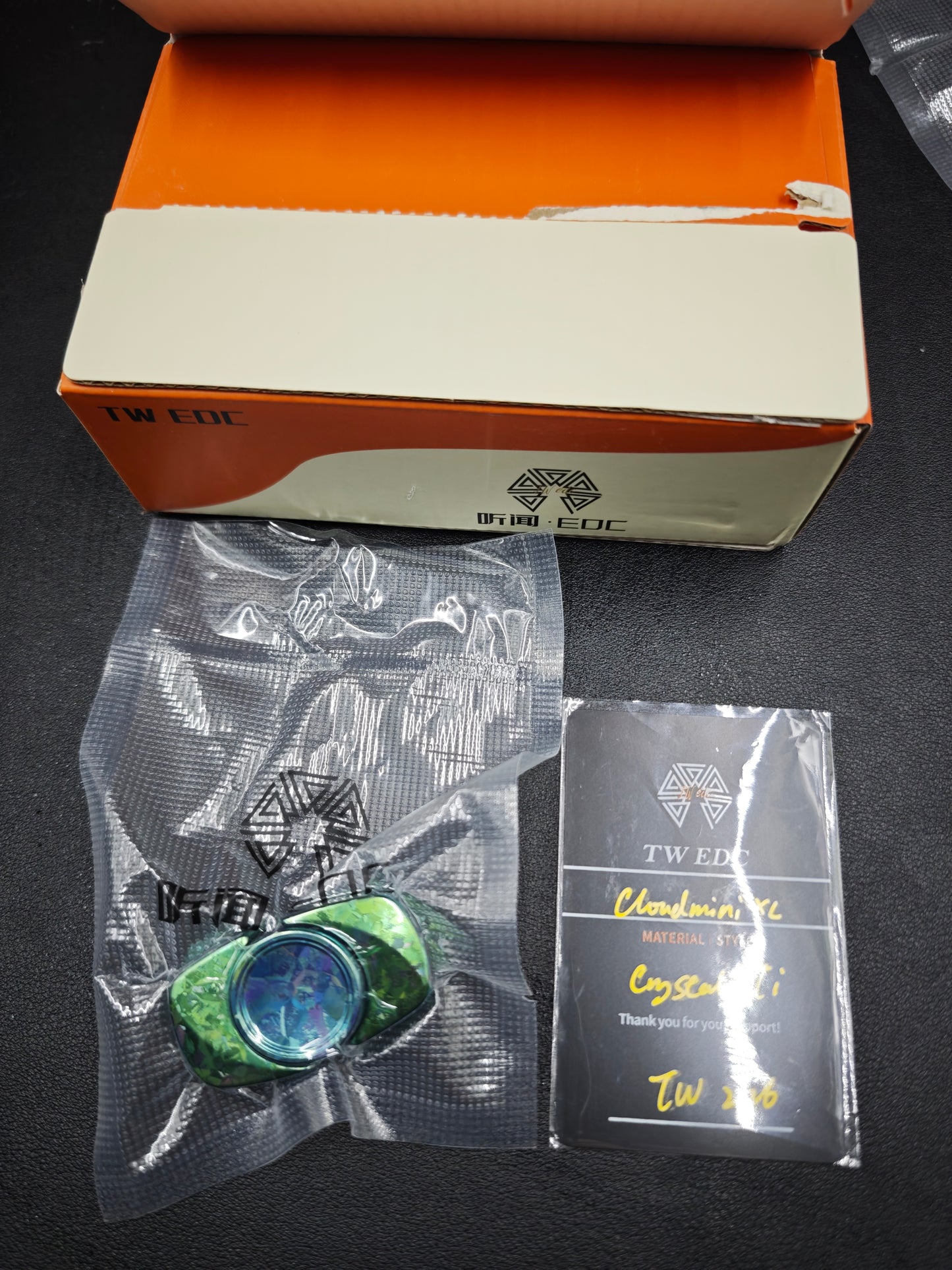 Premium Exquisite Cloud Crystallized Titanium Brand New