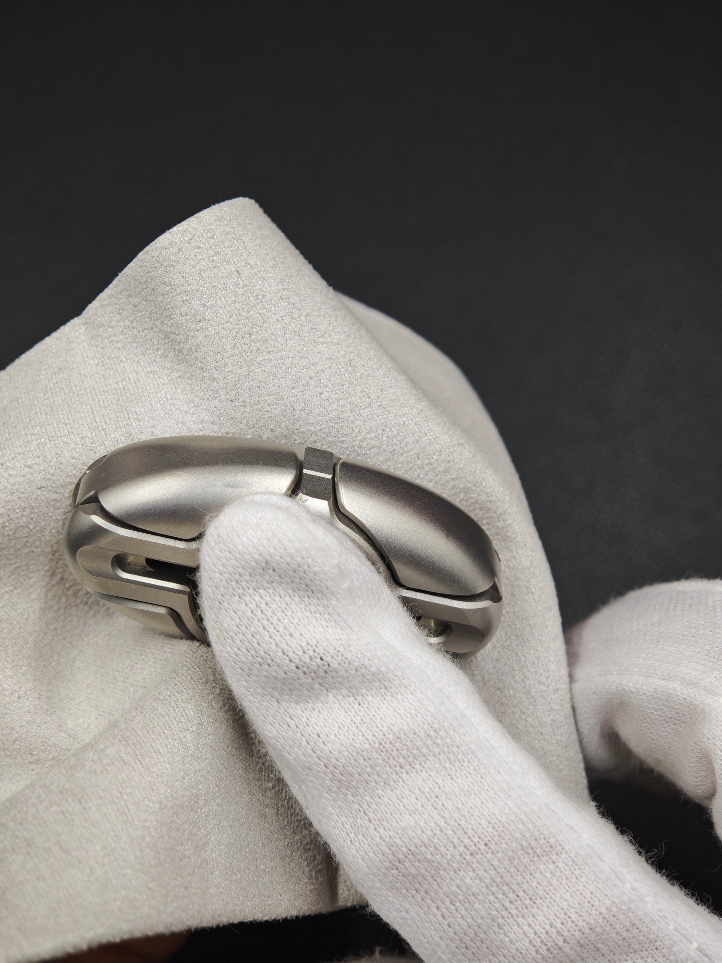 Fat Egg Stainless Steel Blasted