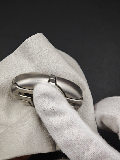 Fat Egg Stainless Steel Blasted