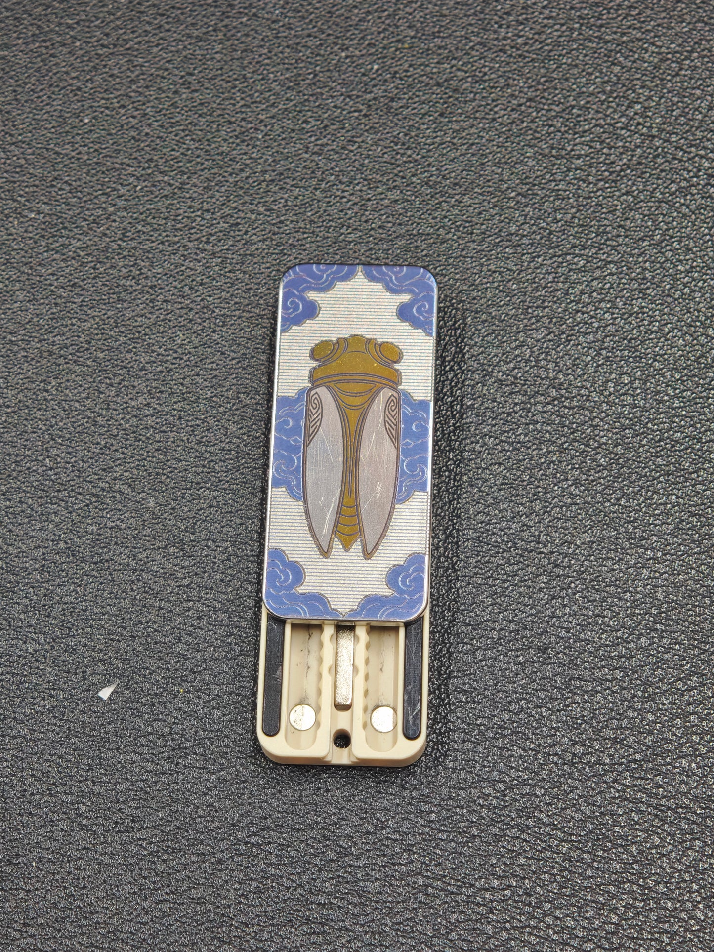 Cicada Chant Spring PEEK Titanium
