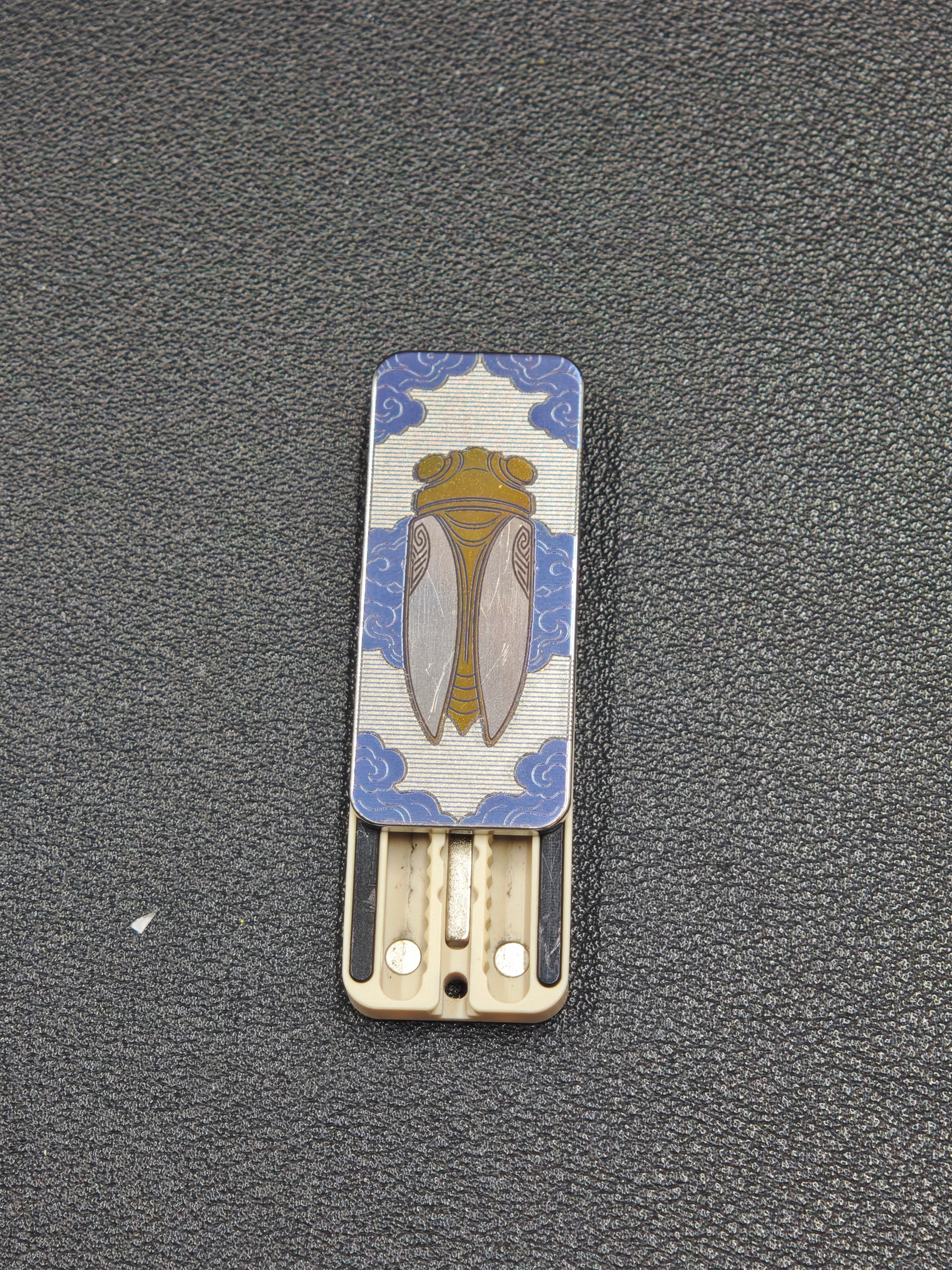 Cicada Chant Spring PEEK Titanium