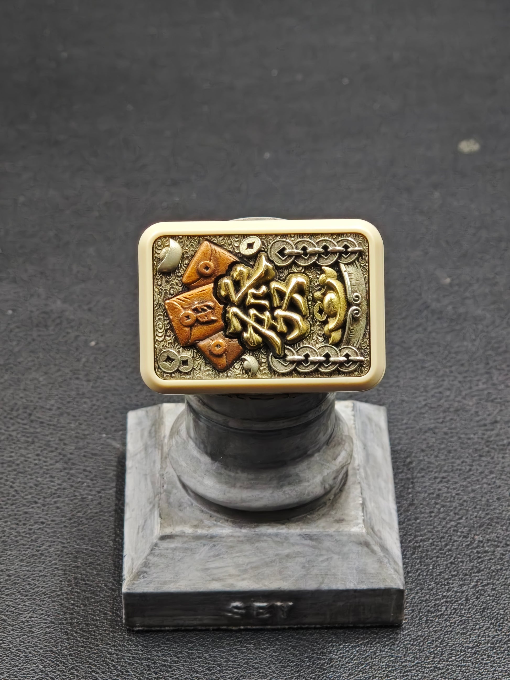 Fortune Mahjong PEEK Engraved