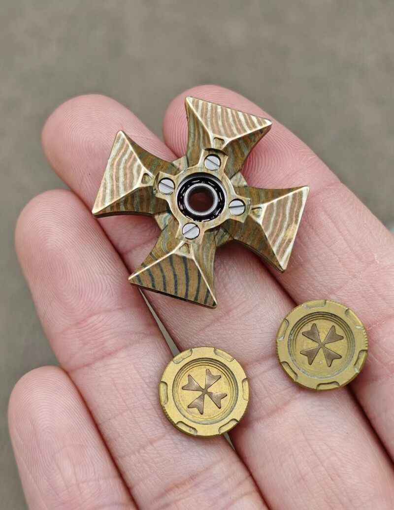 Malta Cross Mokume